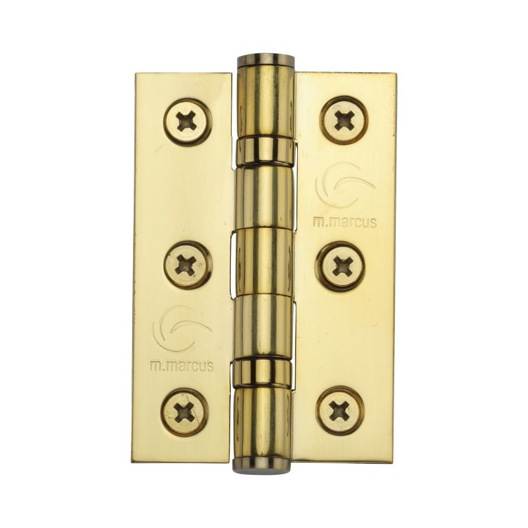 75mm Butt Hinge - Polished Brass 75mm Butt Hinge - Polished Brass
